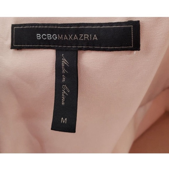 BCBGMaxazria Womens Dress Sleeveless Hankerchief Blue Pink Size Medium - Picture 7 of 9